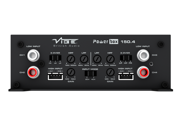 Vibe Audio 4 channel Powerbox amp