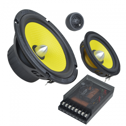 Ground Zero 6.5" 3 way component speaker system