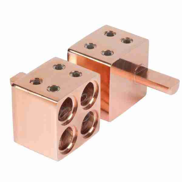 CLQIPC–V7: Critical Link Copper Quad 0 AWG Amplifier Input Adaptors