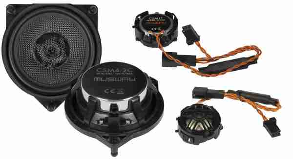 Component speaker upgrade kit for Mercedes