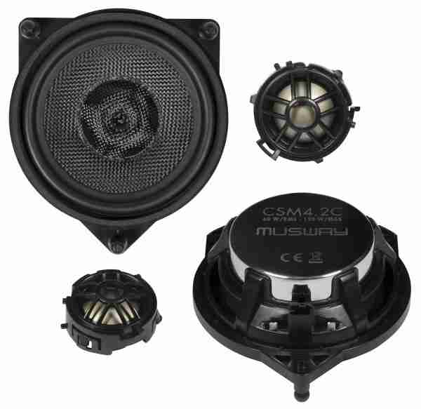 Component speaker upgrade for Mercedes