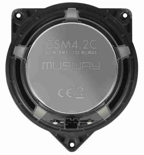 MUSWAY CSM4.2C 10CM 2 way component speakers for Mercedes Benz