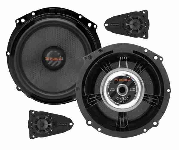 VW T5 T6 component speaker upgrade kit by MUSWAY